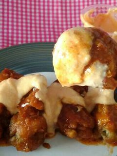 Foto resep Chicken Wings and Cheese Sauce (Spicy Wings)