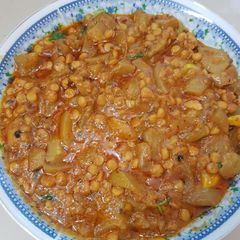 Kaddu chana daal A picture of Kaddu chana daal.