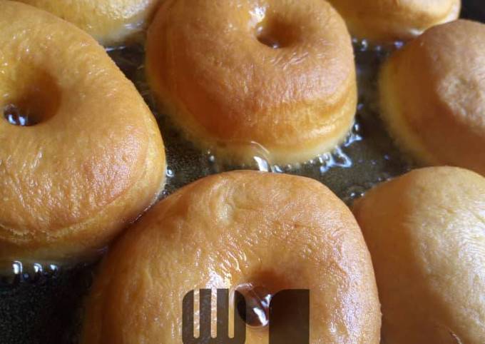 Langkah Mudah untuk Membuat Soft and fluffy donuts Anti Gagal