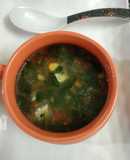 Lemon coriander soup