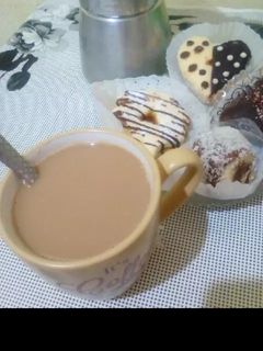صورة لوصفة قهوة حليب فلبراس