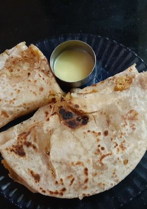 A picture of Puran Poli.