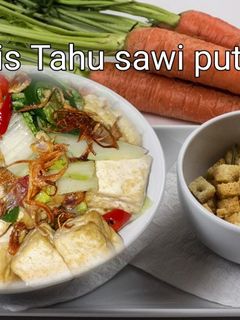 Foto resep Tumis Tahu Sawi Putih