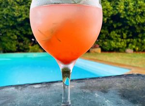 Foto de Gin fizz com toranja #gin #toranja