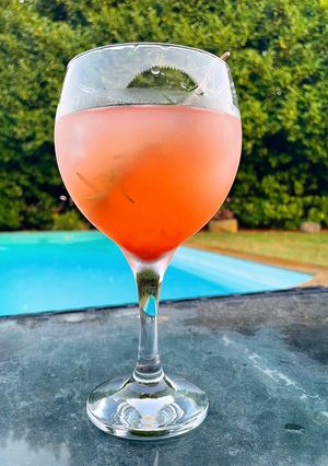 Foto de Gin fizz com toranja #gin #toranja