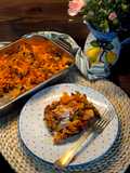 Csőben sült fusilli mediterrán zöldségekkel-Gratin di fusilli alla mediterranea