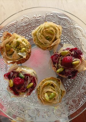 Une photo de Roses pistache