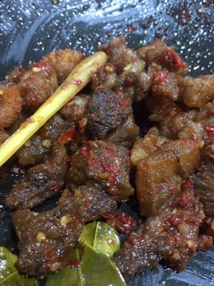 Foto resep Oseng mercon koyor krecek jogja ala bu narti