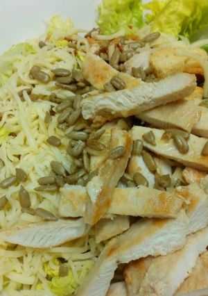Una foto de Ensalada tipo césar