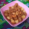 Balado Udang, Telor Puyuh dan bakso