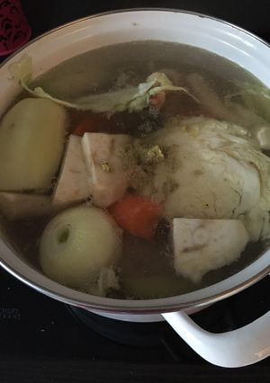 Húsleves gazdagon recept fotója