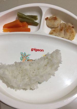 Foto resep Grilled dori fish (Mpasi 1+)