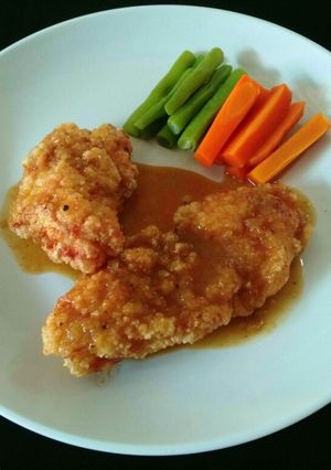 Foto resep 15. Steak Ayam crispy