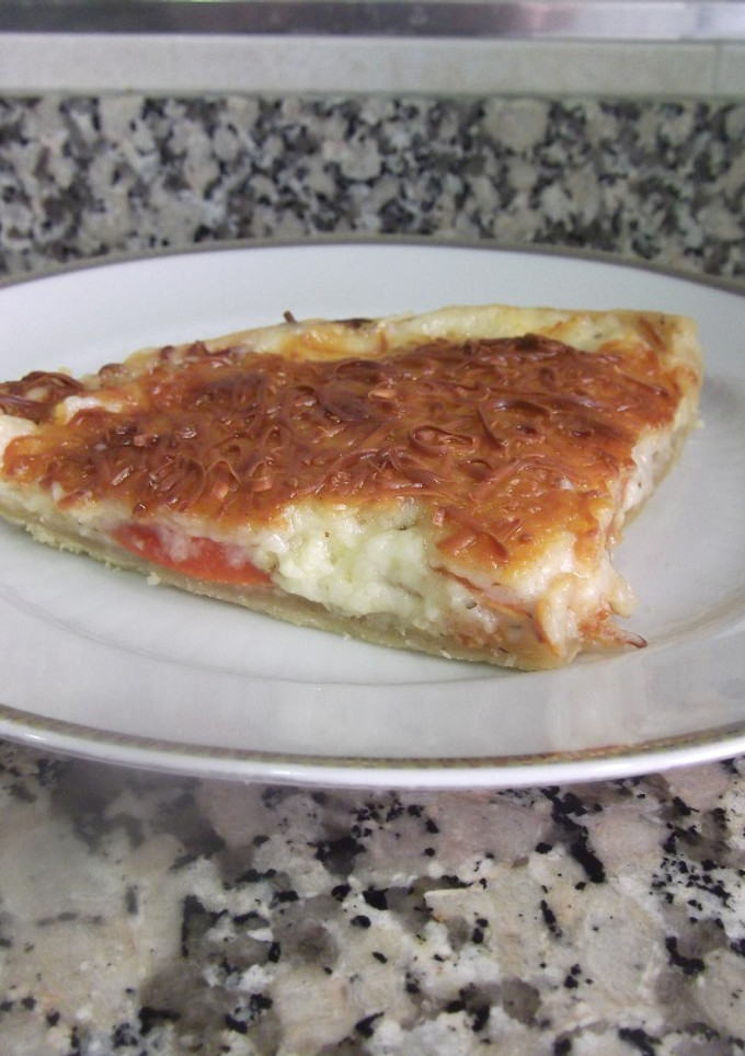 Una foto de Tarta salada de tomate