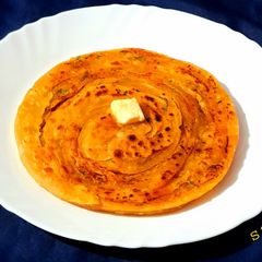 Spicy Aloo Methi Lachha Paratha A picture of Spicy Aloo Methi Lachha Paratha.
