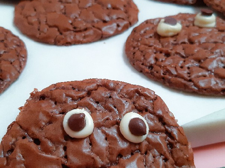 Bagaimana Membuat Brownies Crinkle cookies Anti Gagal