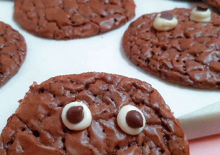 Brownies Crinkle cookies