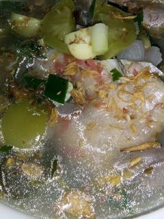 Foto resep Sop kepala ikan kakap