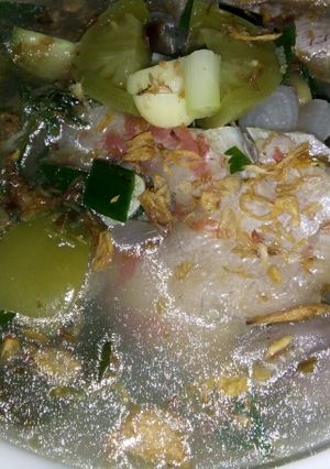 Foto resep Sop kepala ikan kakap