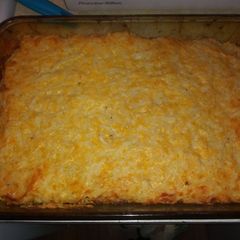 A picture of Hashbrown casserole.
