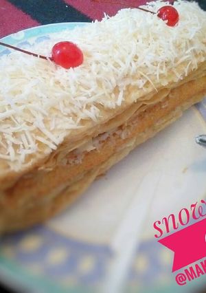 Foto resep Snowcake ala makaningzul354
