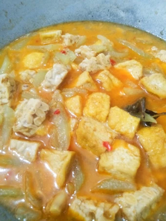 Recipe Lodeh labu siam tempe tahu the So Delicious So Delicious