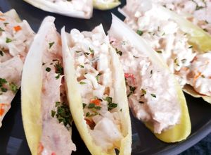 Une photo de Endives apéritives thon et surimi😋