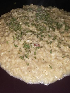 Una foto de Risotto de setas y trufa