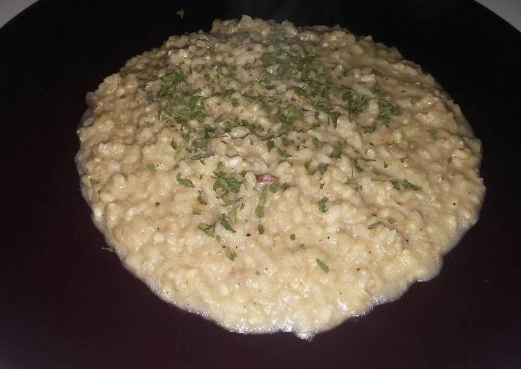 Risotto de setas y trufa