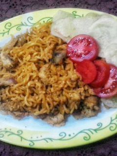 Foto resep Mie Ayam Goreng (miyago) simpel