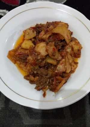Foto resep Sambal Daging Kentang