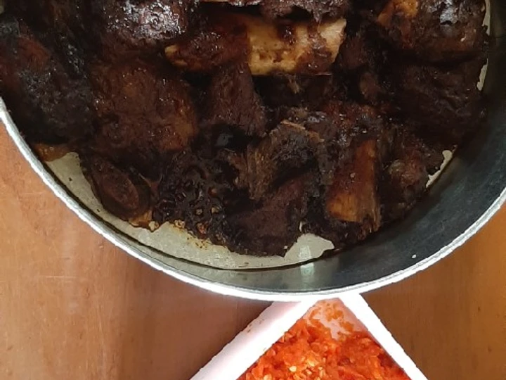 Langkah Gampang Menyiapkan Resep Iga panggang oven Anti Ribet, Enak Banget