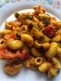 Pipe con pesto di cannellini e verdura