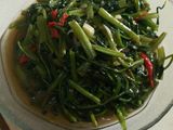 Tumis kangkung saos tiram simple
