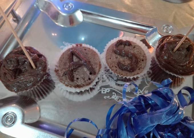 Recipe of Favorite Chocolate cupcakes# foodies&Friend