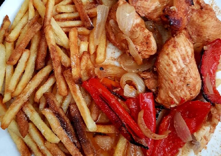 My Quick Tomato Peppered Chicken. π