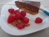 Tarta de chocolate con base de galleta