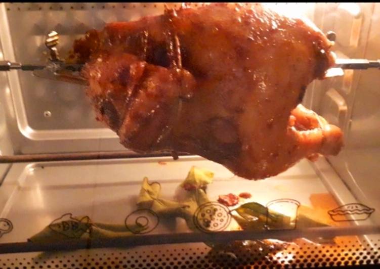 Bagaimana Menyiapkan Ayam ingkung oven Anti Gagal