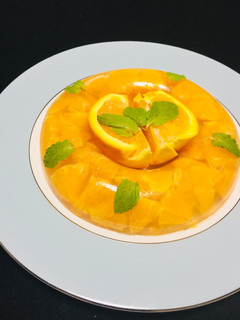 Una foto de Naranja Encapsuladas con Gelatina!