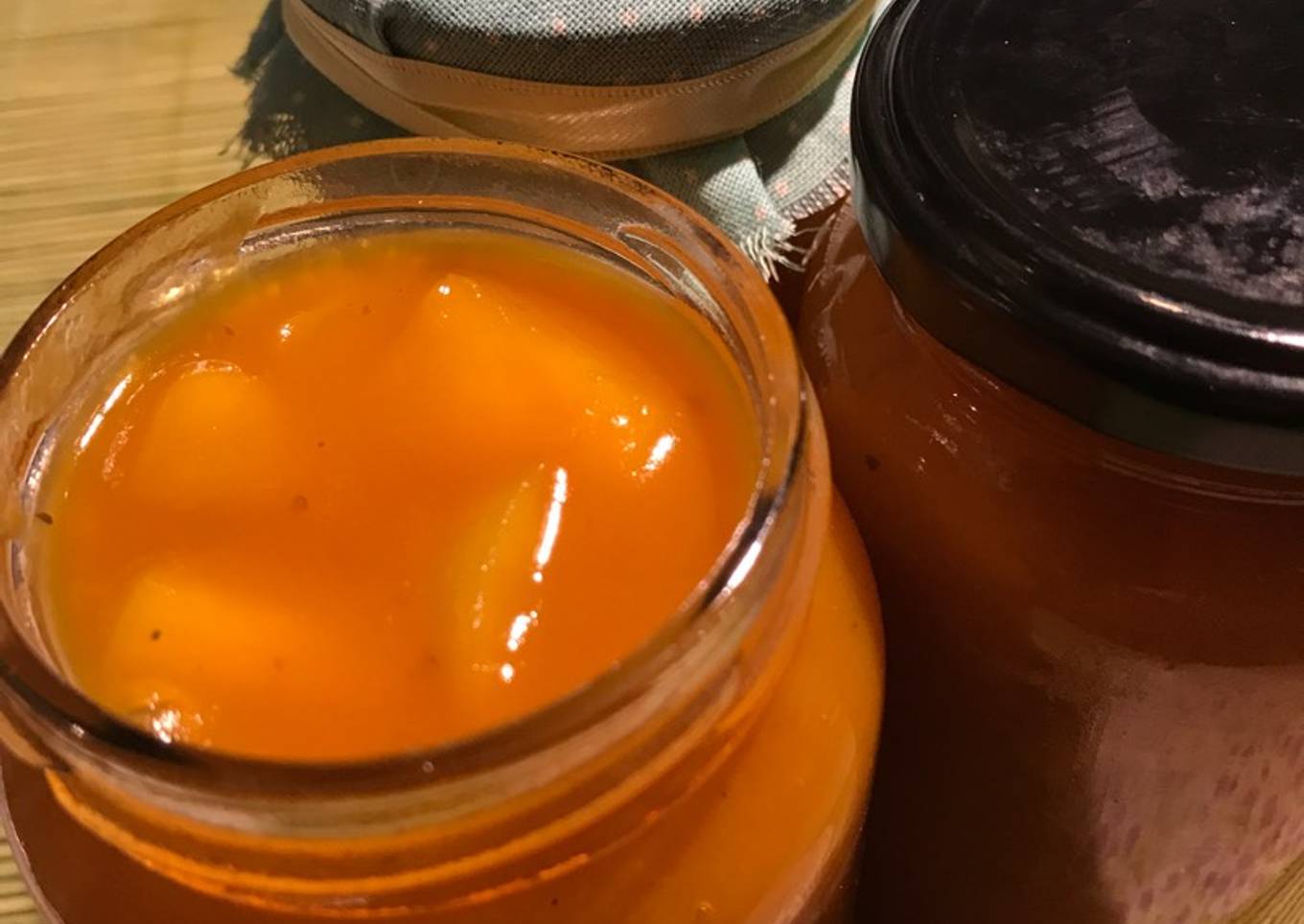 Otoño para untar<br />(dulce de manzanas verdes y calabaza)