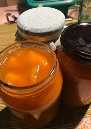Una foto de Otoño para untar(dulce de manzanas verdes y calabaza)