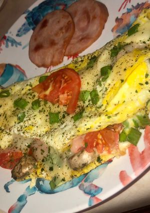 A picture of Garden omelette.