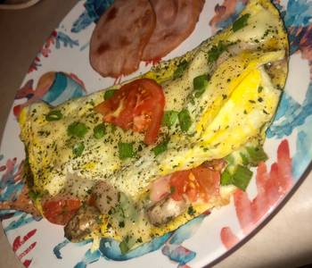 Unique Cuisine Garden omelette Delicious Nutritious