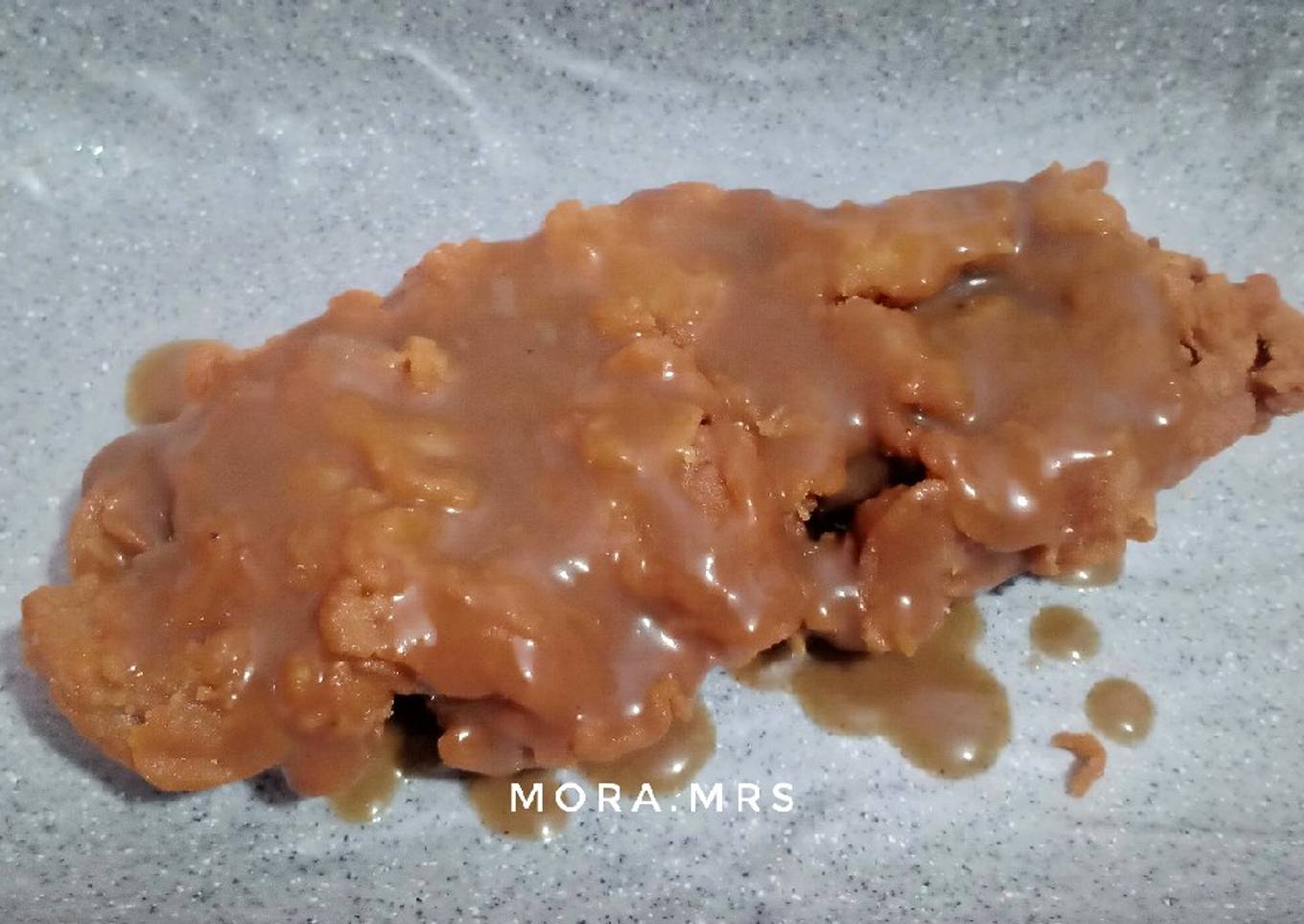Beef Steak Crispy with Mushroom Sauce