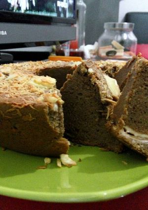 Foto resep Bolu coklat keju simple