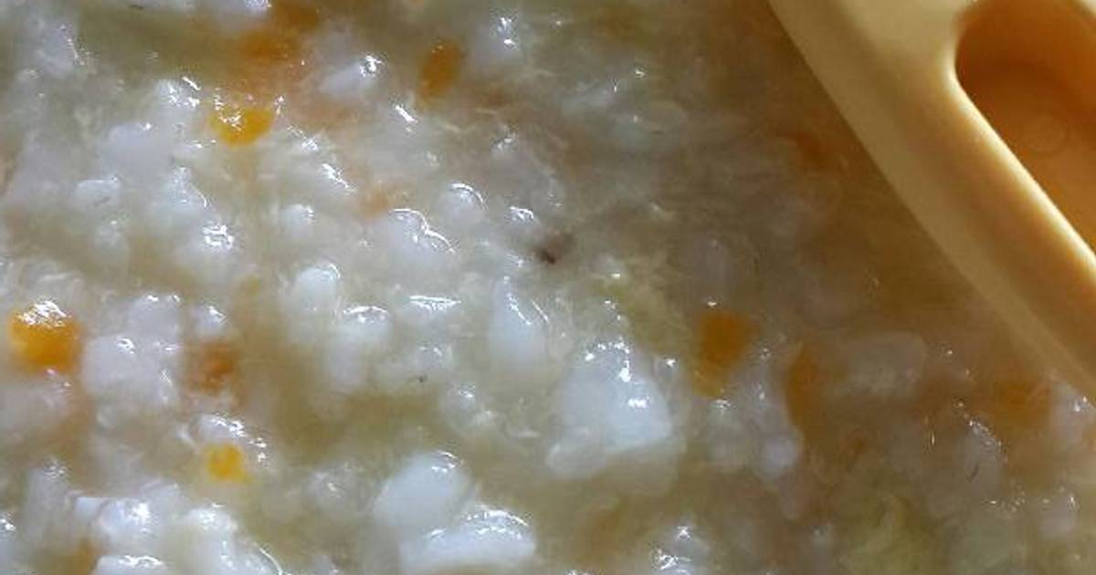  Resep  MPASI Bubur  Wortel  Telur Creamy oleh Meysachi 