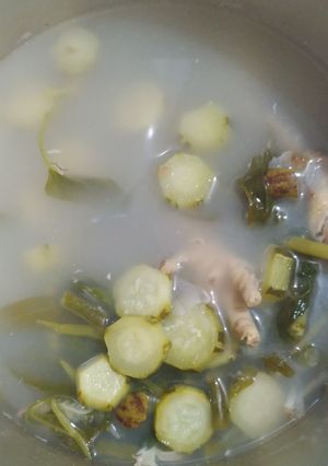 Foto resep Sayur Asem Kaldu Ayam Bumbu Geprek, menu anak (no🖐msg)