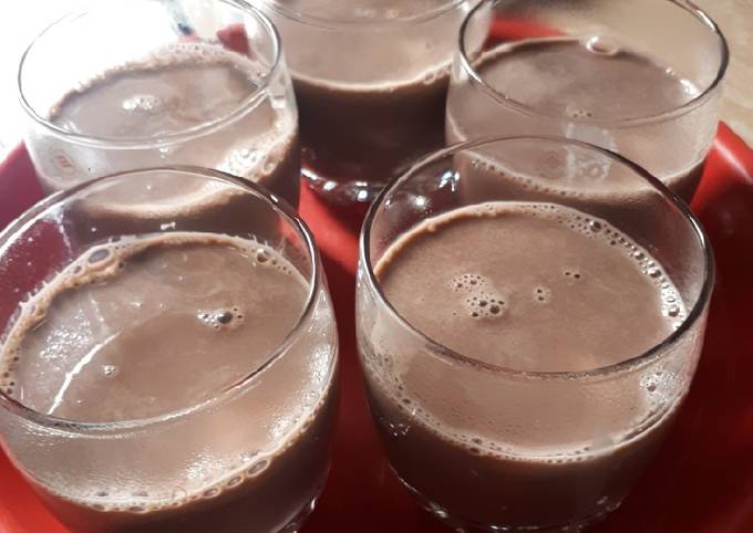 Puding Coklat Simpel (3 bahan)