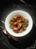 STIR FRY PANEER with SONTH POWDER
