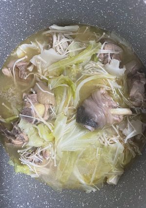 蔬菜麻油雞 的食譜成品照片